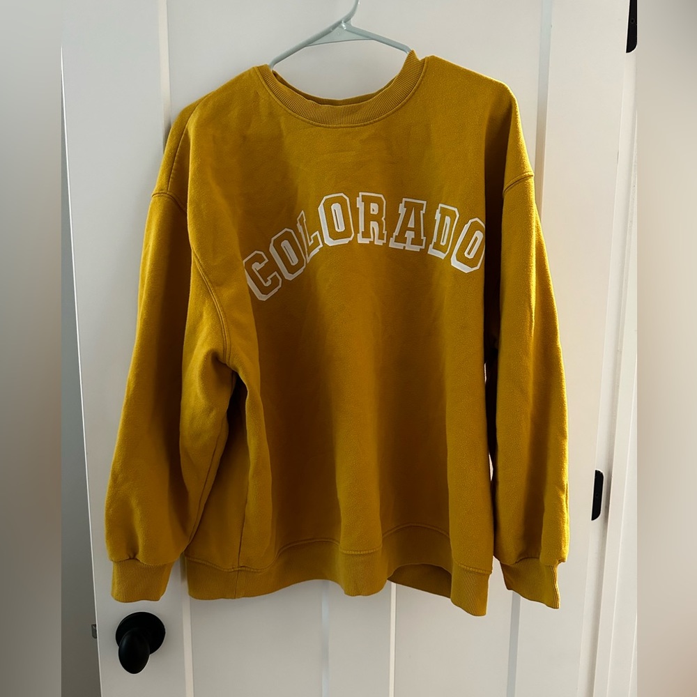 Crew neck sweatshirt